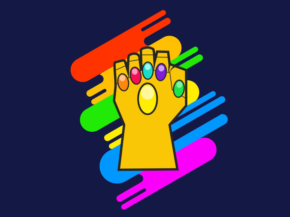 The Vibrant Infinity Gauntlet